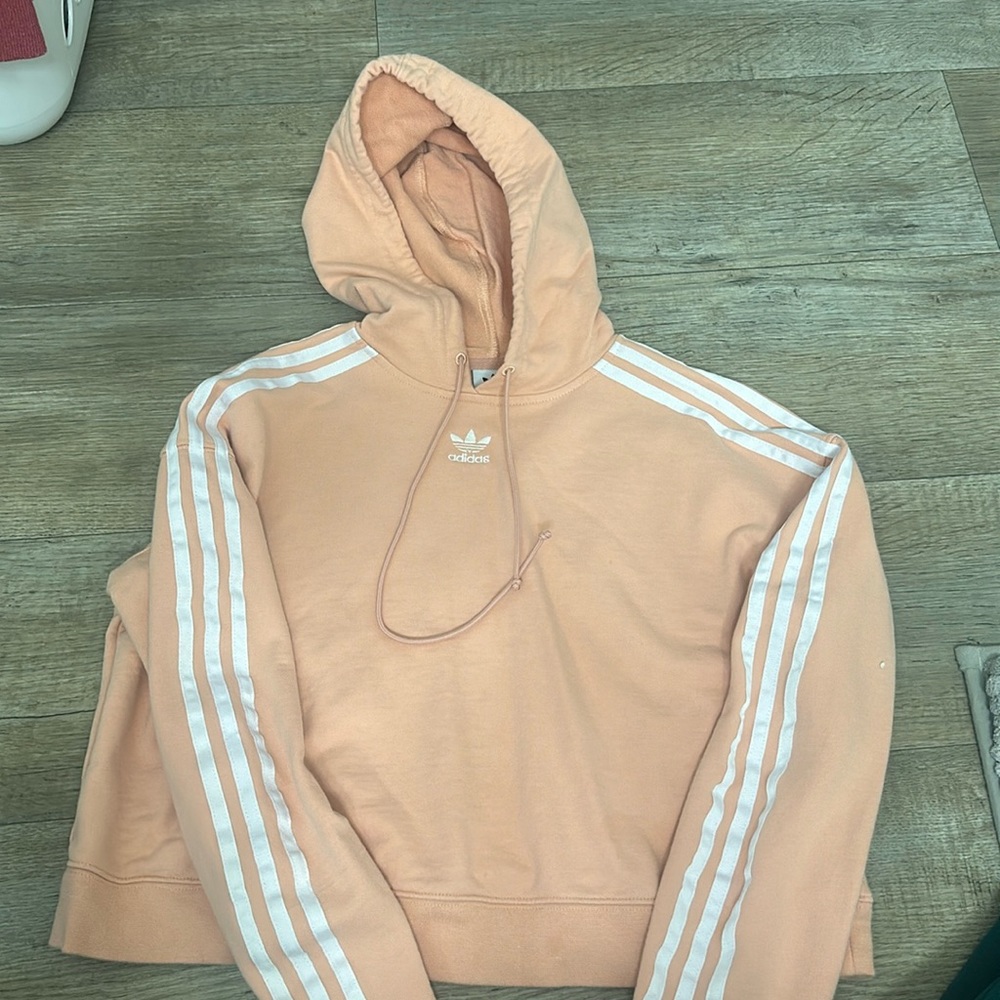 Adidas cropped hoodie